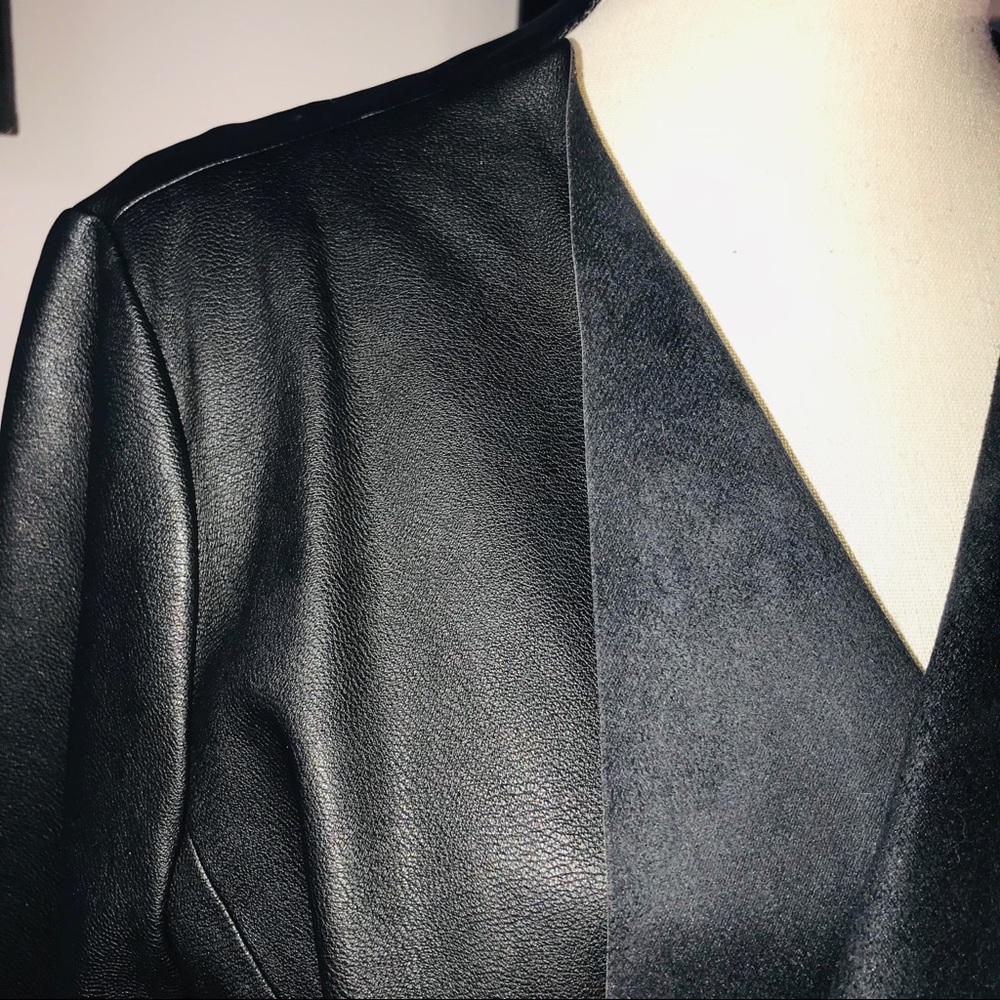 Zara Leather/Suede Jacket🖤 - Picture 3 of 8
